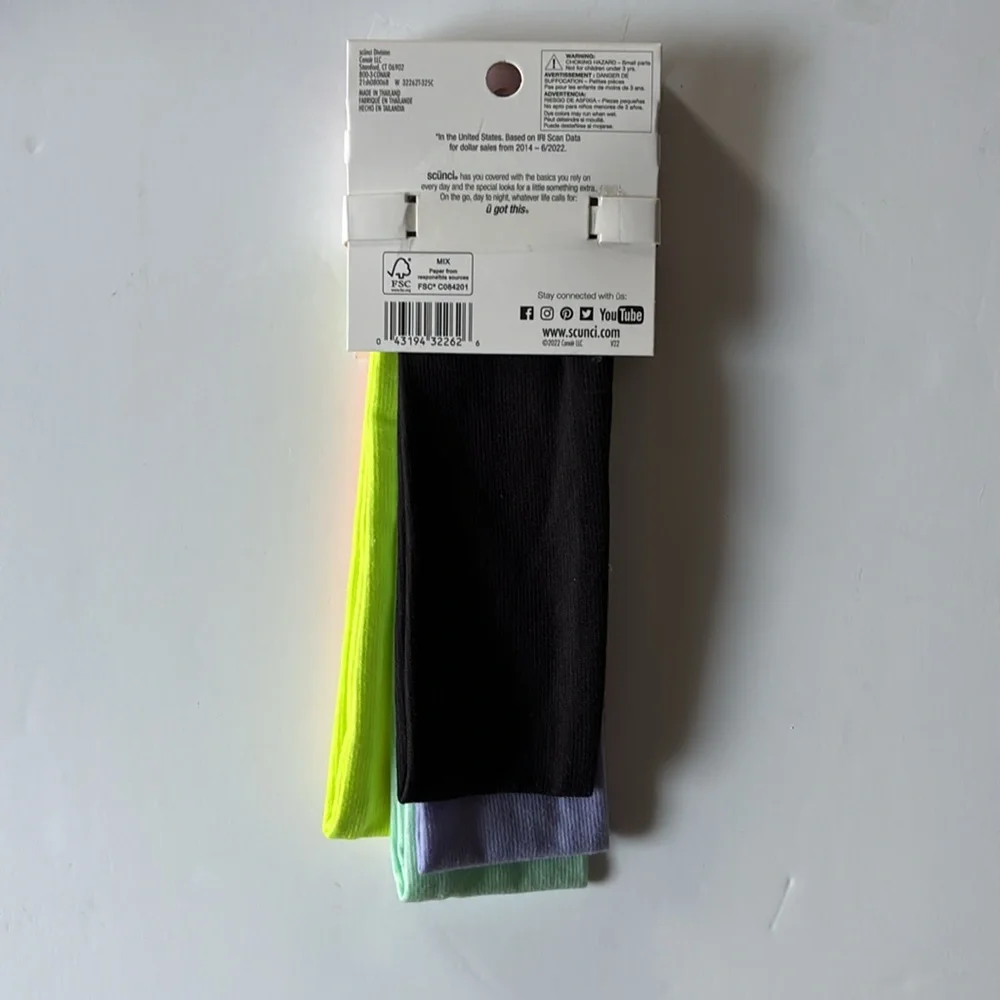 Scunci Headwraps 5-Pack